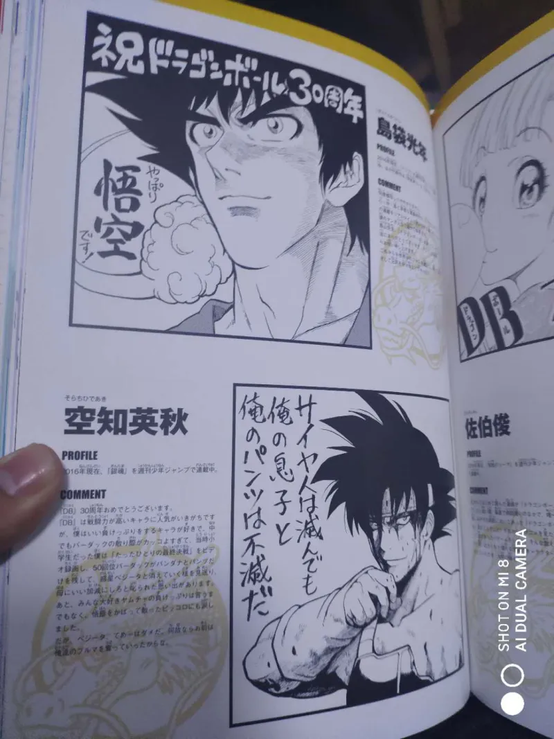 超史集里37组漫画家为龙珠30周年的贺图 你喜欢哪个 我发个全的 Acg区 虎扑社区