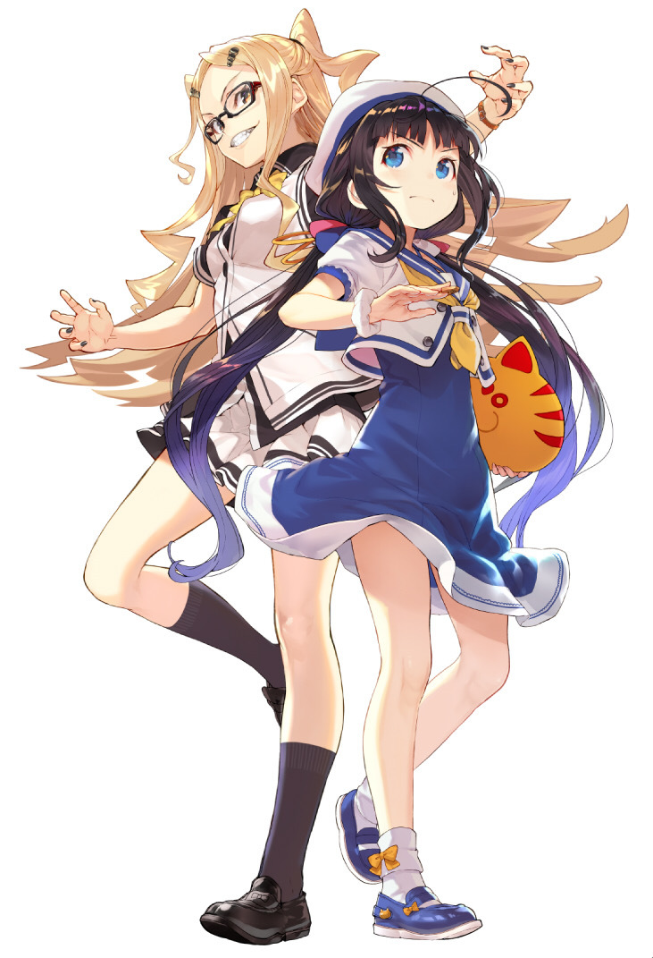 《龙王的工作》插画师しらび的部分作品合集