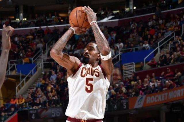 8.jr斯密斯jr的投篮姿势,一点也不神经,好看啊!