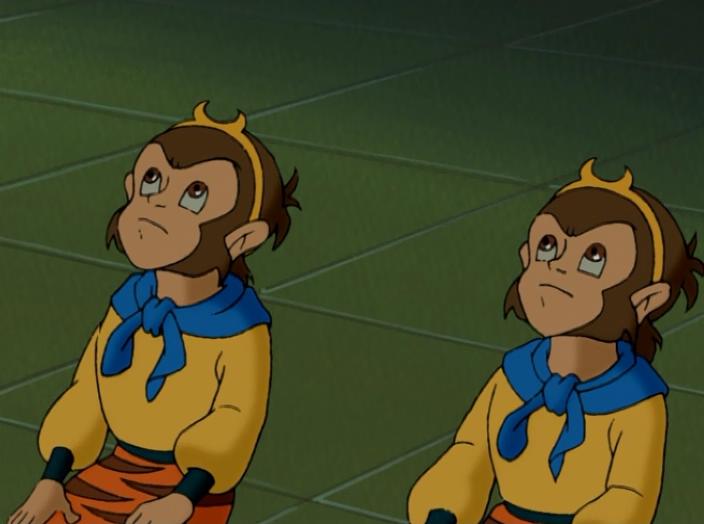 西游记动画真假美猴王佛祖识弥猴