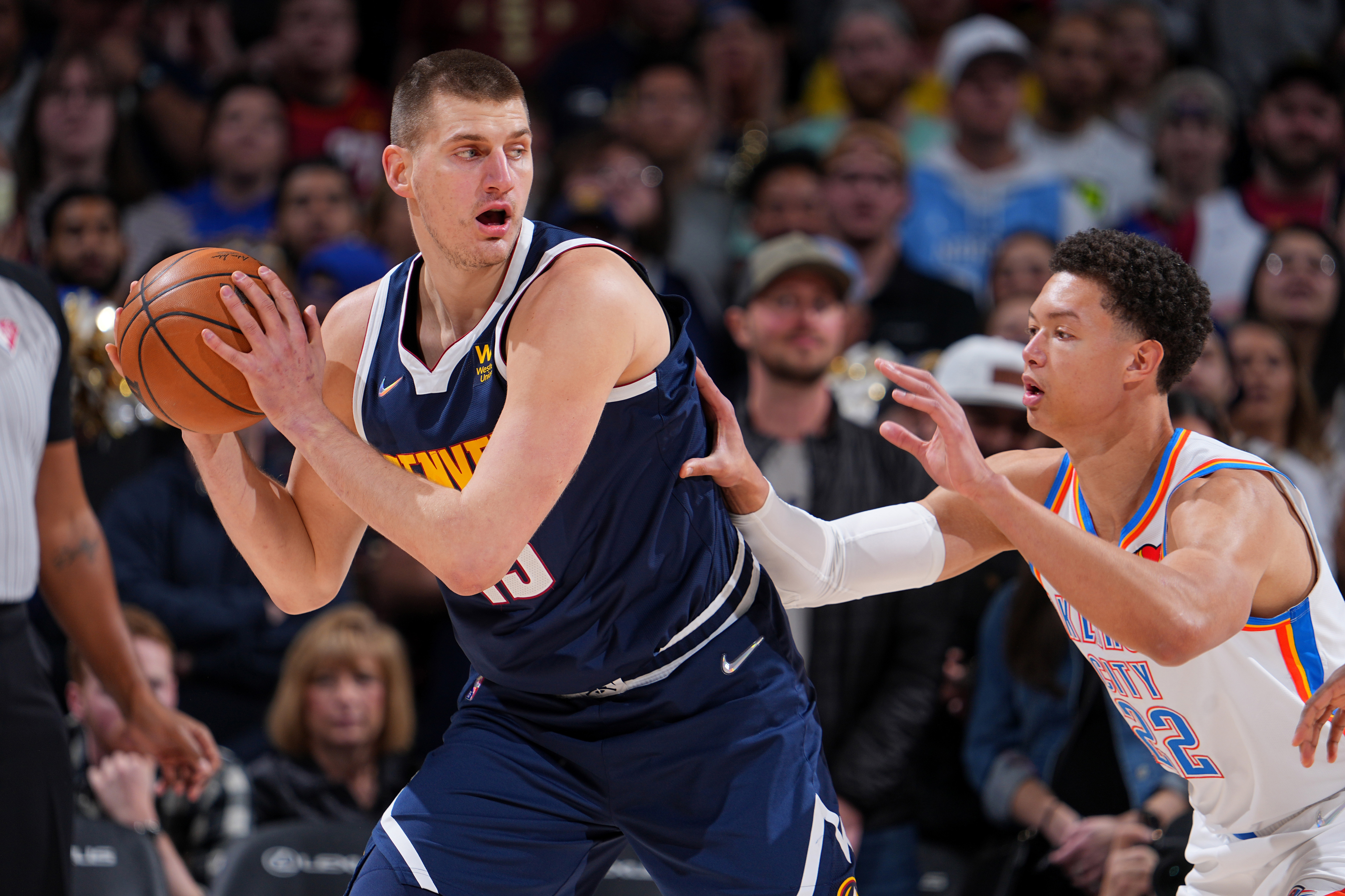 北京时间3月27日,掘金113-107雷霆 - 虎扑社区