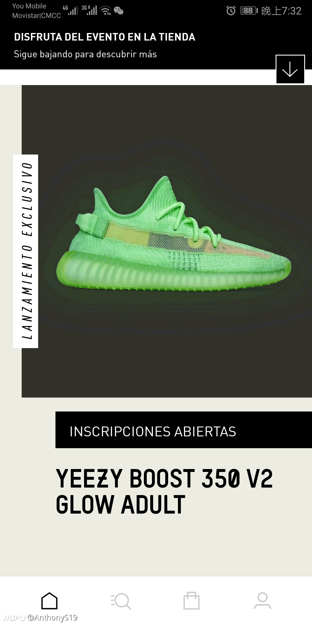 yeezy hyperspace glow