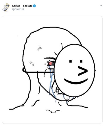 输了的g2笑容满面,赢了的ig面无表情.