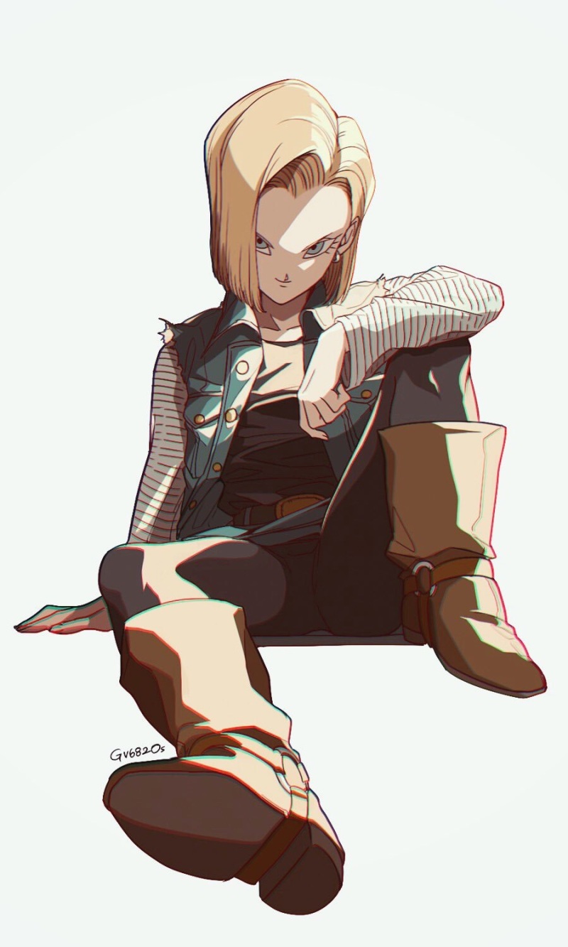 推特画师 Gv60s 插画集 人造人18号 虎扑