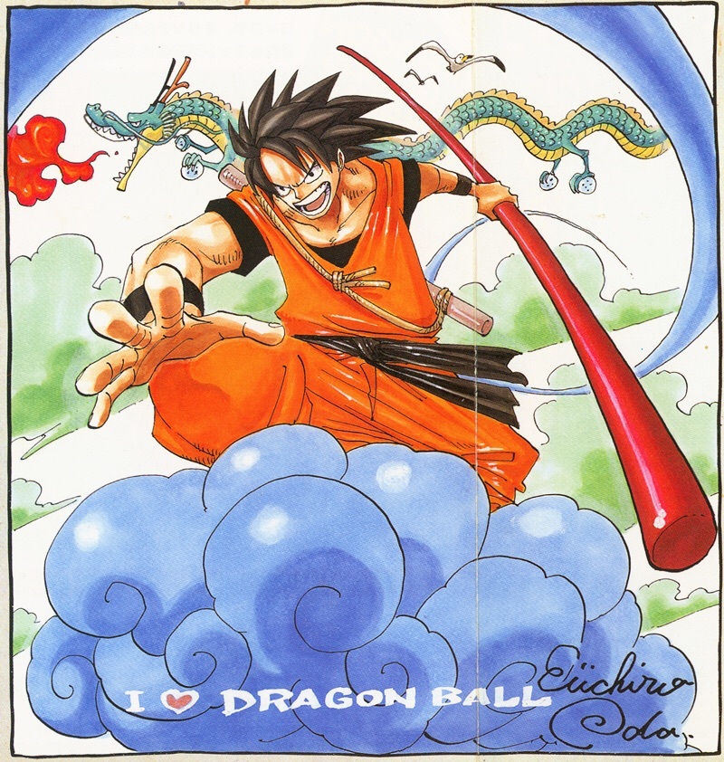 社区 acg区  依次是尾田荣一郎,岸本齐史,久保带人,村田雄介画的龙珠