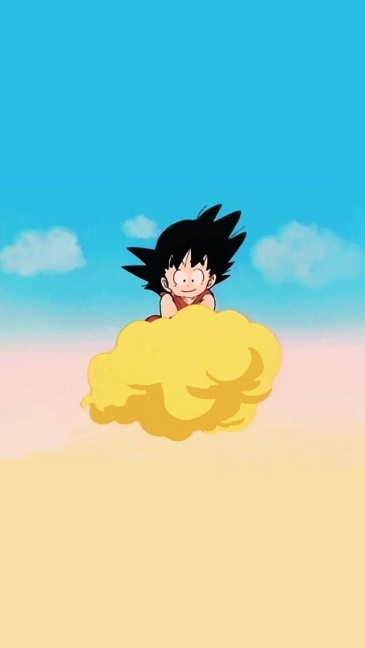 求一张小孙悟空骑着筋斗云的图片