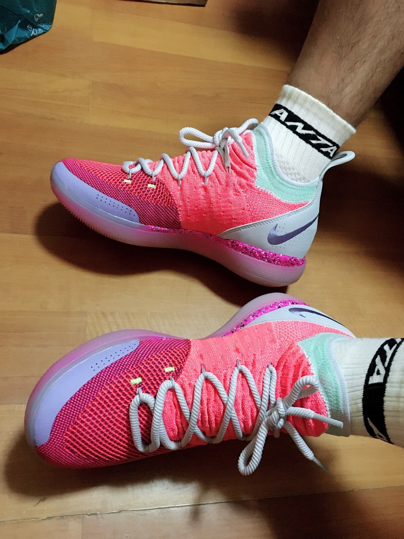 经历过磨难的kd11和pg2.5入手实拍!