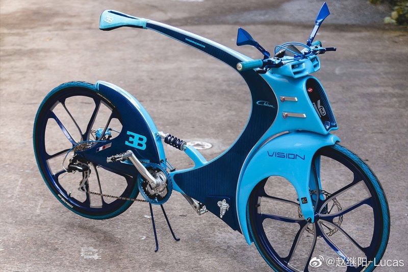 这辆布加迪如何?转自微博赵继阳