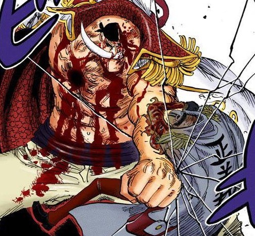 其他候选 : 白胡子 短暂令赤犬失去行动能力,但负面因素太多,未能发挥