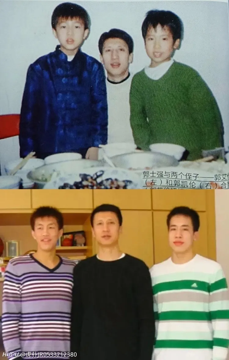 【一博流】郭凯伦晒出和郭艾伦的对战图对比:"伦"回,不负所爱,感恩