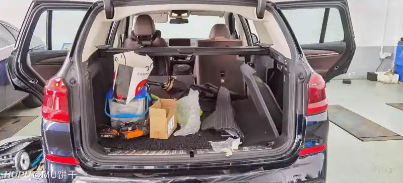 宝马x3后备箱12v电源加装完毕 香 车友交流 虎扑社区