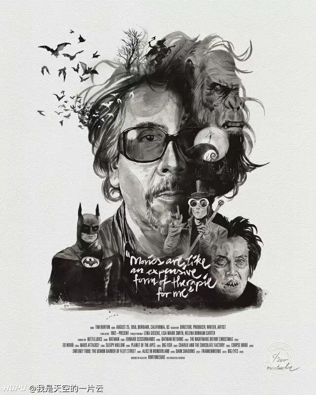 德国插画师绘制的导演系列插画