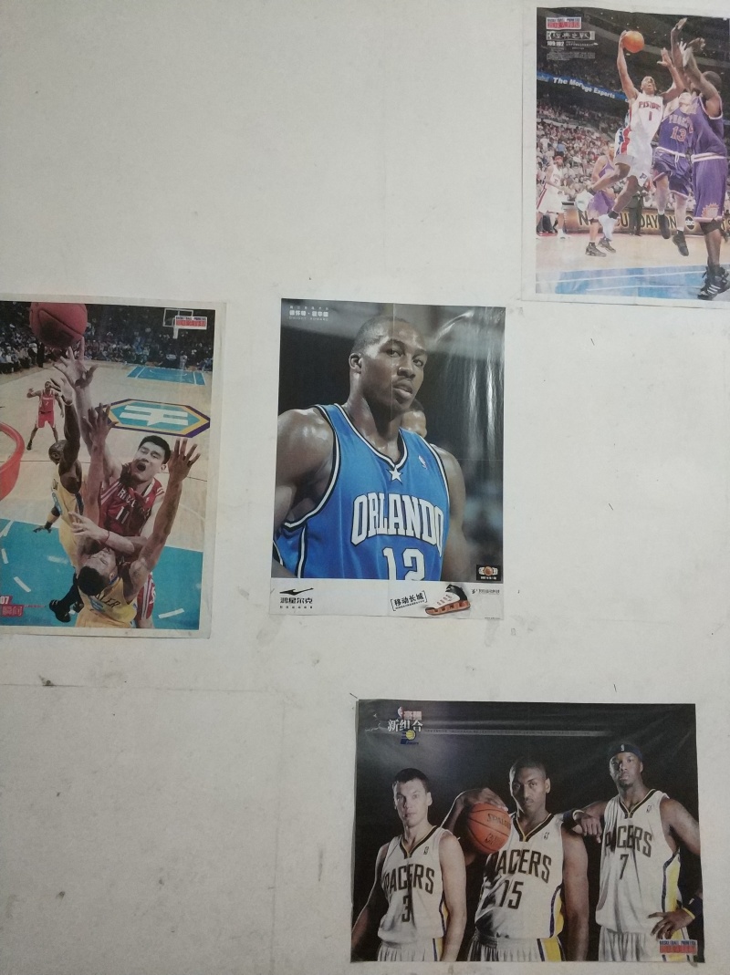 致青春,当年贴满墙的球星海报