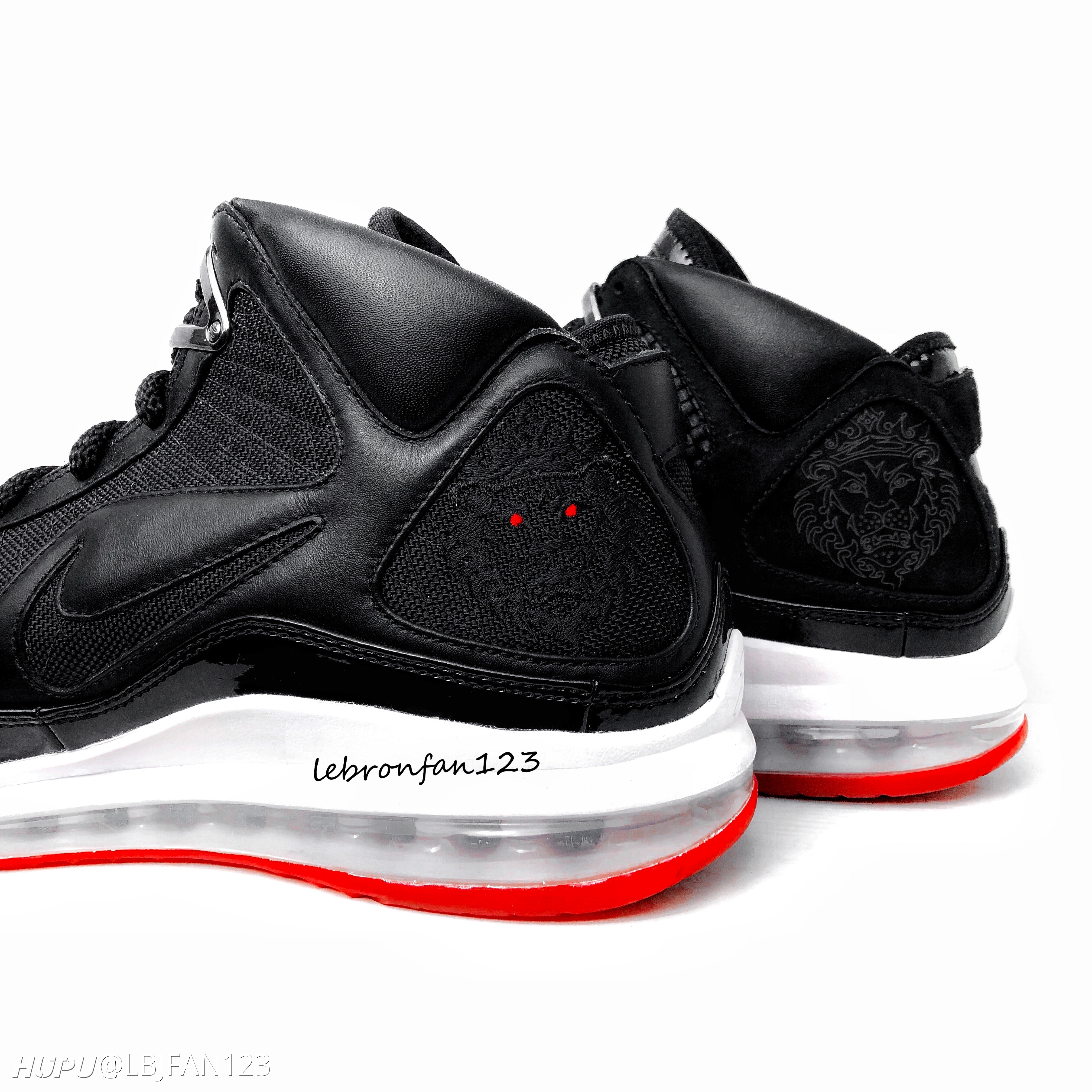 lebron 7 mj 致敬乔丹 pe 双版本 鉴赏