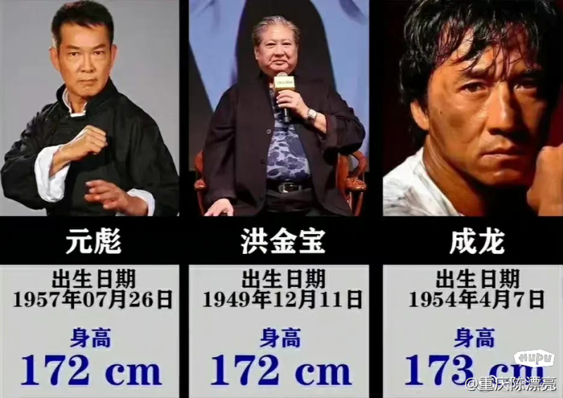 为什么练武的人身高都不是太高呢 李连杰169cm 甄子丹169cm 虎扑