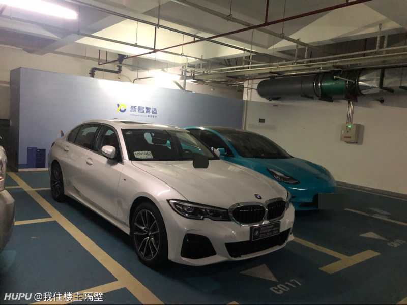宝马三系提车贴 防一血 虎扑