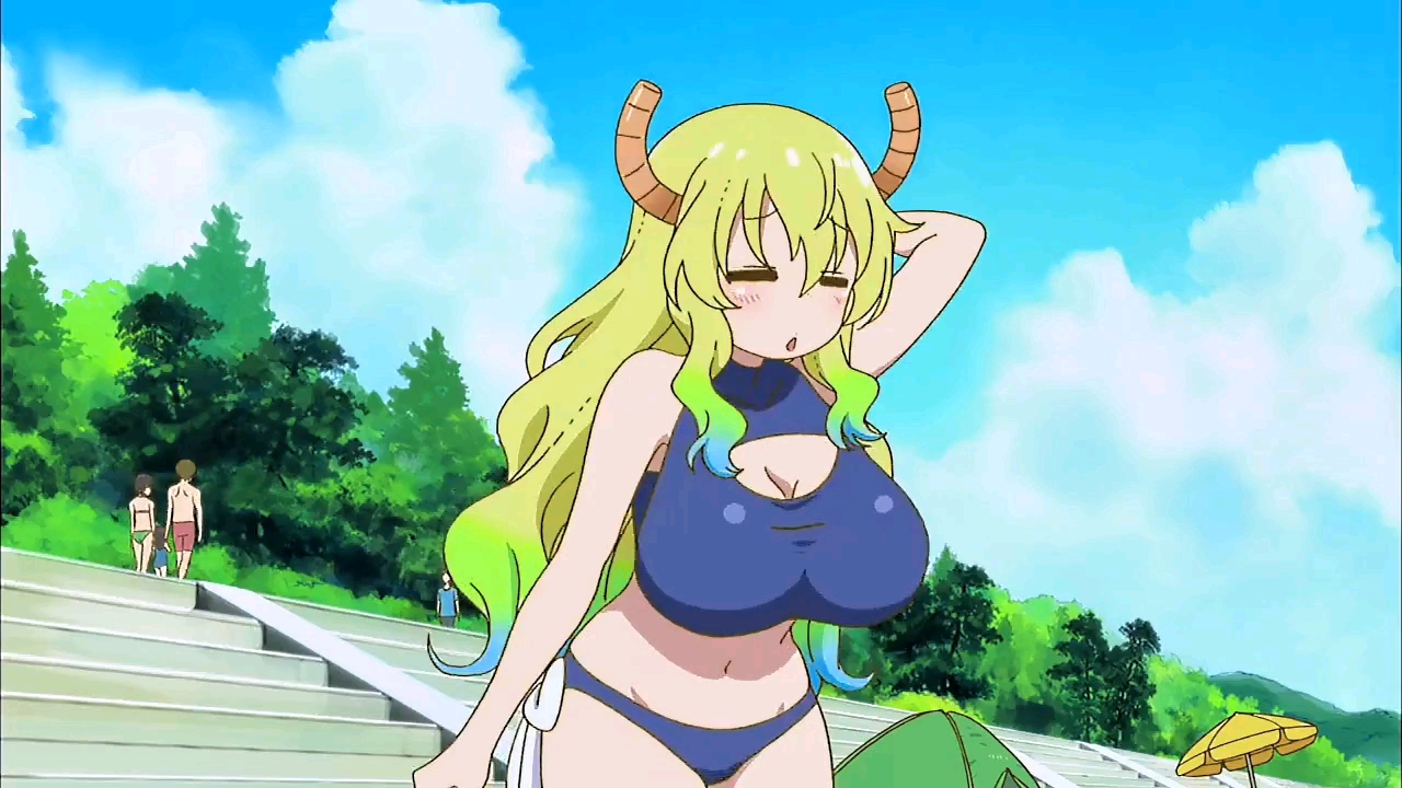 妹抖龙泳装回你们抹什么油啊快带康娜去玩