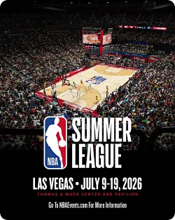 NBA官宣2026年夏季联赛7月10日开赛 拉斯维加斯举办11天赛事